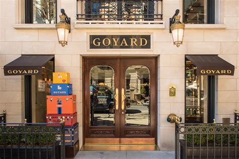 goyard opening los angeles boutique